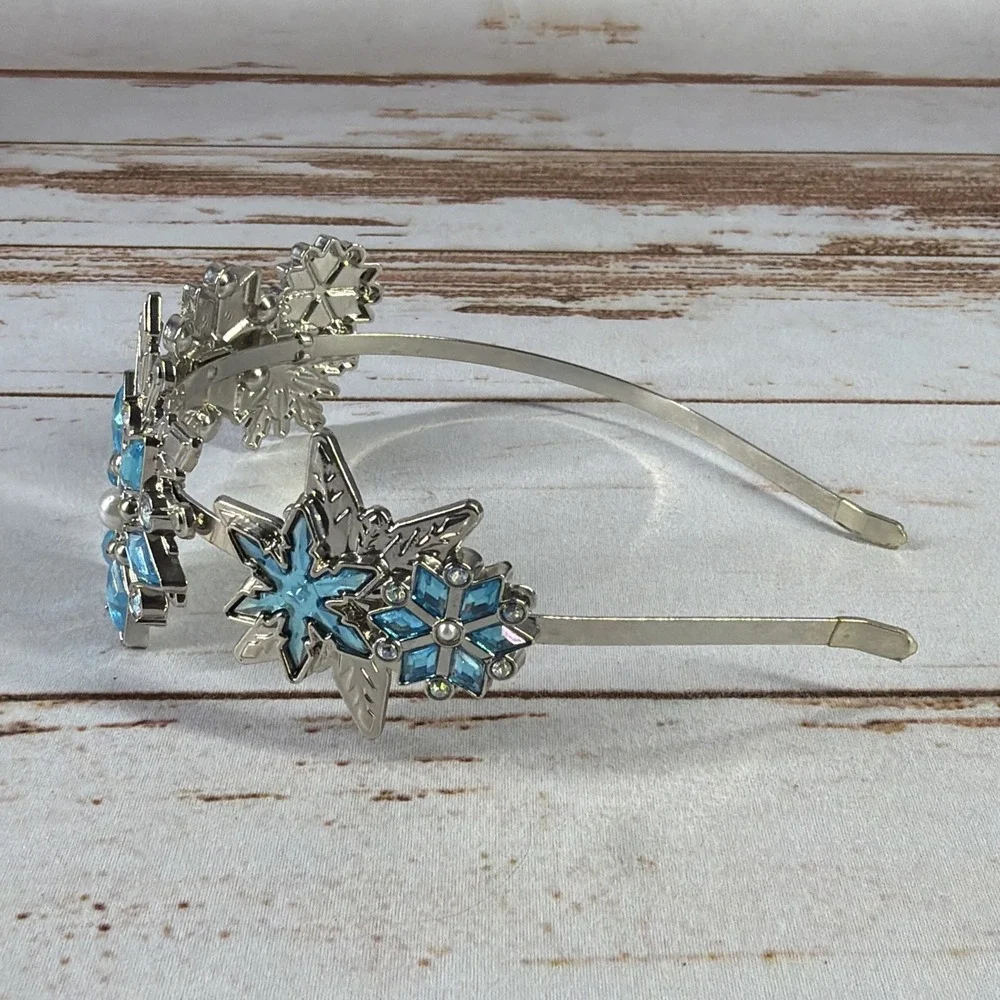 Pre-Owned Disney Store Limited Edition Elsa Bejeweled Snowflake Tiara Headband